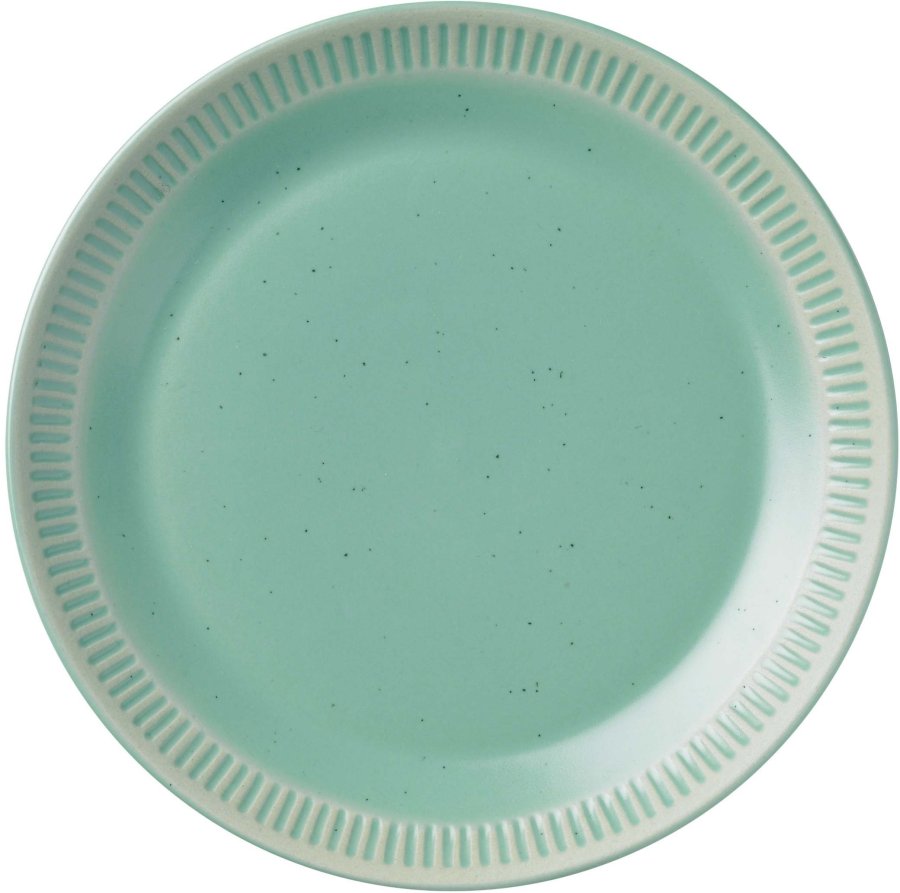 Knabstrup Keramik Colorit Tallerken 19 cm, Lys Gr�n