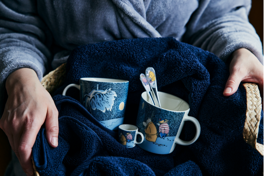 Arabia Mumi Krus, Sne i m�neskin