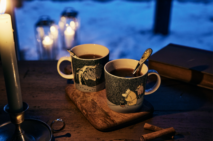 Arabia Mumi Krus, Sne i m�neskin