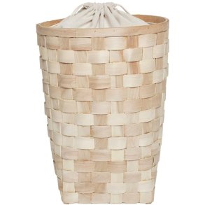 OYOY Sporta Wsche- und Aufbewahrungskorb H54 cm, Pappelholzfurnier