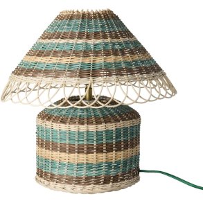 RICE Bordlampe H41 cm, Natur