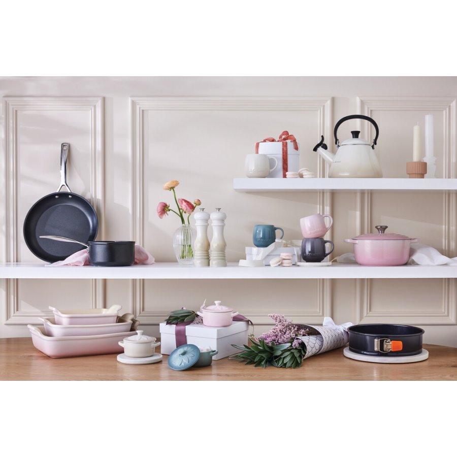 Le Creuset Heritage Fad 26 cm, Shell Pink