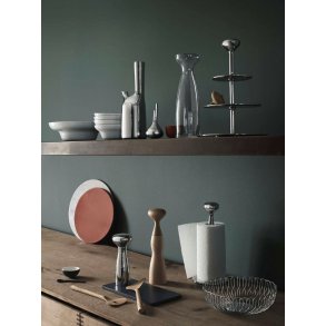 Georg Jensen Alfredo Køkkenrulleholder 32 cm, Blankt Stål