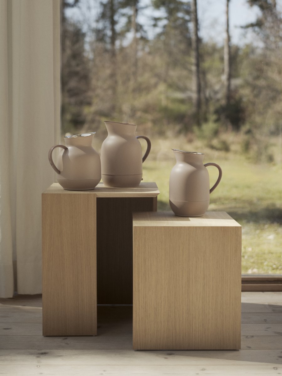 Stelton Amphora Wasserkocher 1,2 L, Soft Peach