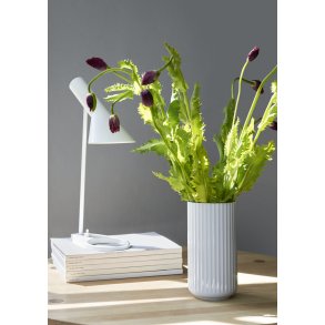 Lyngby Porcelæn Vase H20,5 cm, Hvid