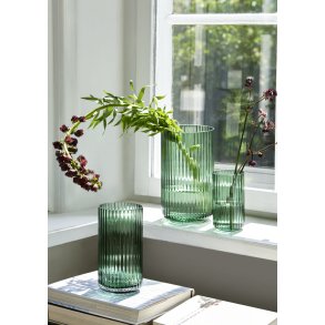 Lyngby Porcelæn Vase H20,5 cm, Copenhagen Green