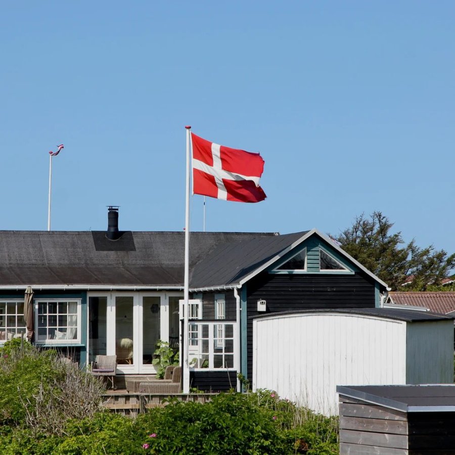 Langkilde & S�n Dannebrogsflag 1219 til 10 m Flagstang
