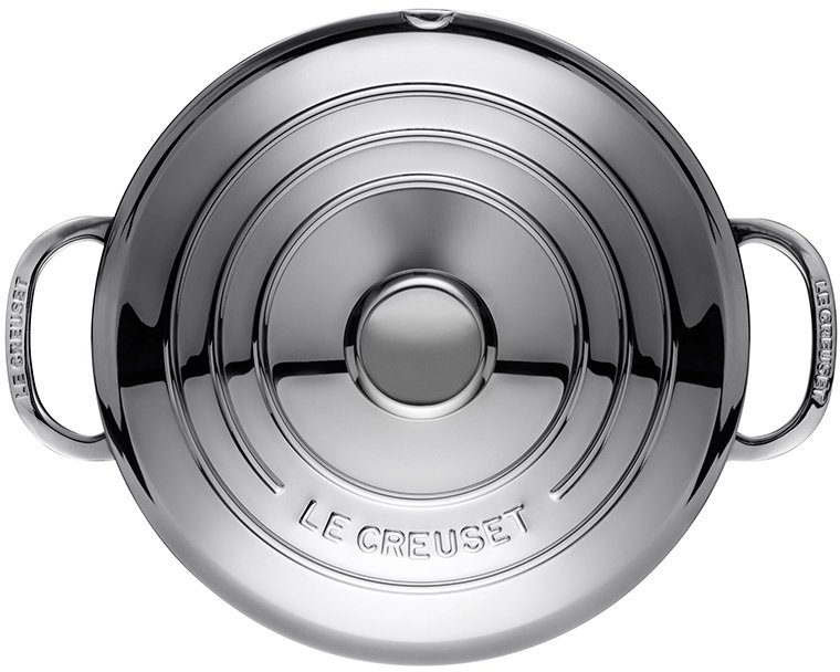 Le Creuset 3-Ply Signature Gryde m. Lg 20 cm/3,8 L