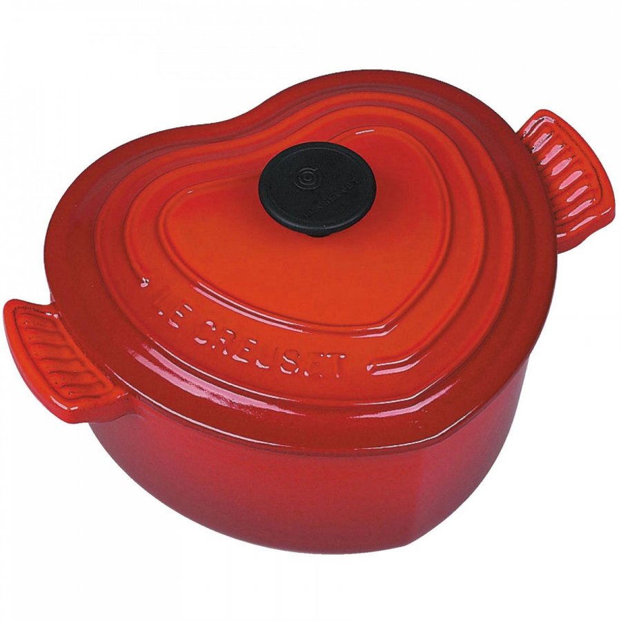 Le Creuset Hjertegryde 20 cm/1,9 L, Cerise