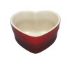 Le Creuset Heart Ramekin 13,8 cm, Cerise