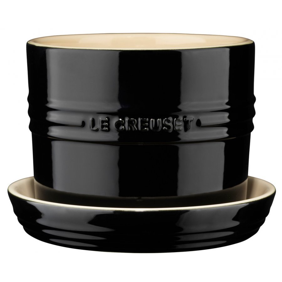 Le Creuset Krydderurteholder 13 cm, Sort
