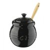 Le Creuset Marinadekrukke m. pensel 10 cm, Sort
