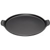 Le Creuset Pizza/stegeplade 32 cm, Mat Sort