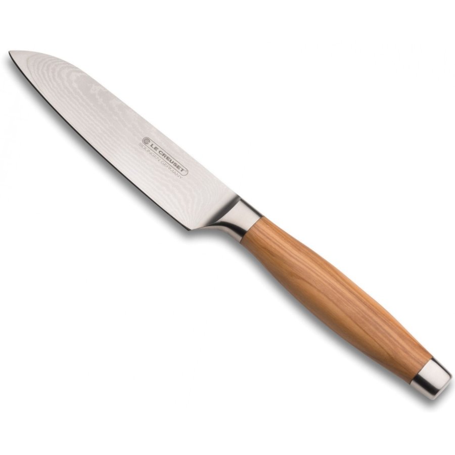 Le Creuset Santoku Kniv m. Oliventrsskaft 13 cm