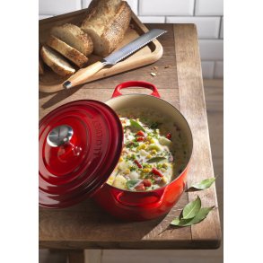 Le Creuset Signature Oval Støbejernsgryde 27 cm/4,1 L, Cerise