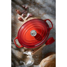 Le Creuset Signature Oval Gryde 27 cm/4,1 L, Cerise