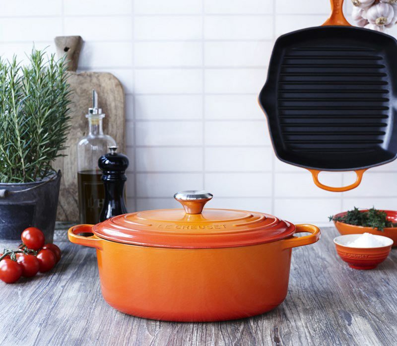 Le Creuset Signature Oval Stbejernsgryde 27 cm/4,1 L, Volcanic