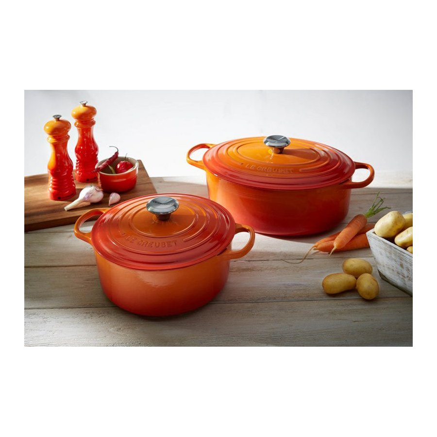 Le Creuset Signature Oval Gryde 27 cm/4,1 L, Volcanic