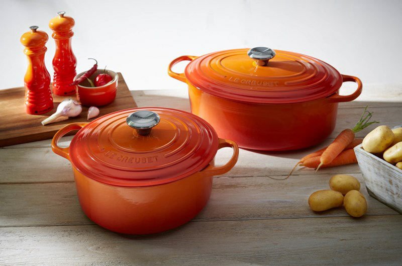 Le Creuset Signature Oval Stbejernsgryde 27 cm/4,1 L, Volcanic