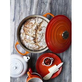 Le Creuset Signature Gryde 24 cm/4,2 L, Volcanic