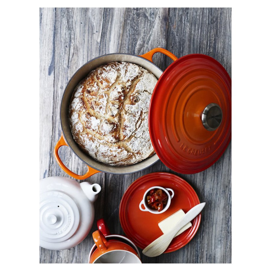 Le Creuset Signature Gryde 24 cm/4,2 L, Volcanic