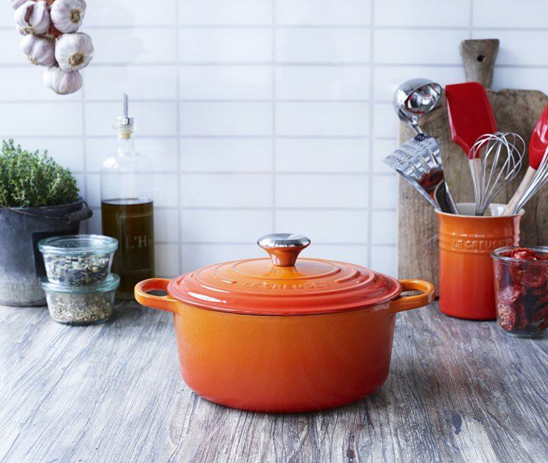 Le Creuset Signature Rund Stbejernsgryde 28 cm/6,7 L, Volcanic
