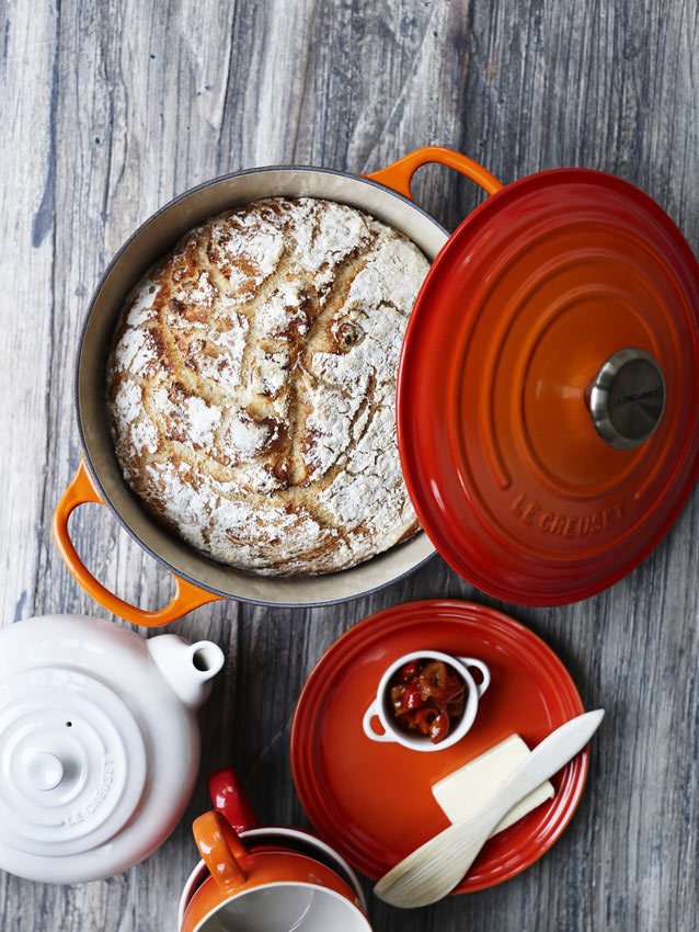 Le Creuset Signature Rund Stbejernsgryde 28 cm/6,7 L, Volcanic