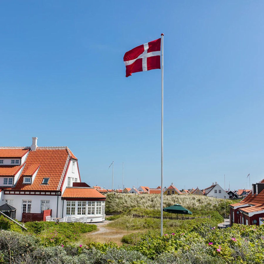 Langkilde & S�n Dannebrogsflag til 3 m Flagstang