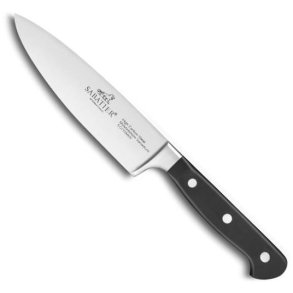 Lion Sabatier International Pluton Kokkekniv 15 cm, Stl/Sort