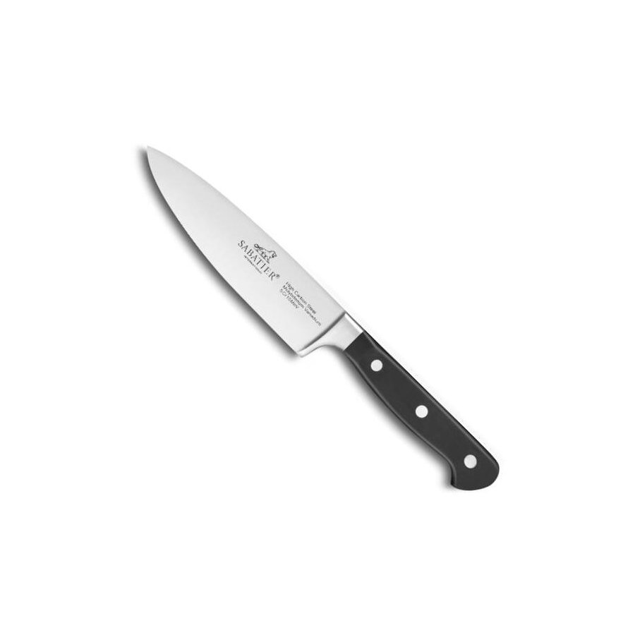 Lion Sabatier Pluton Kokkekniv 15 cm, Stl/Sort