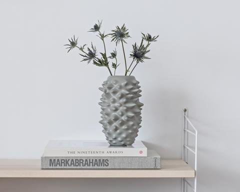 Lyngby Vesterbro Vasen 20cm Mat Grey
