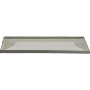 Moods & More Grenada Decoratieschaal 26x13 cm, Kit Grey