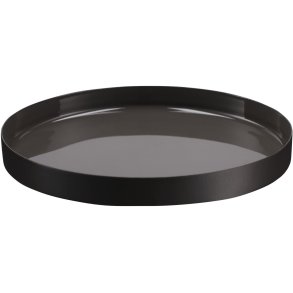 Moods & More Grenada Decoratieschaal �10 cm, Charcoal