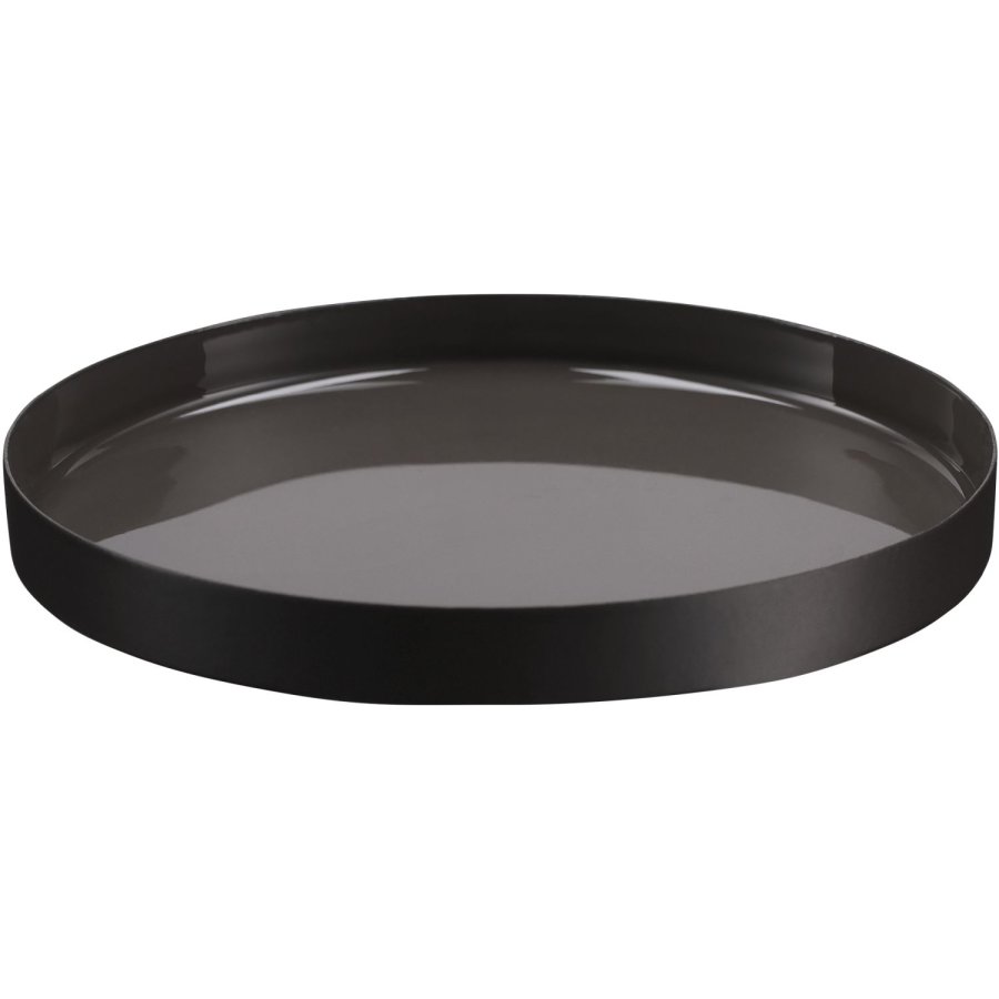 Moods & More Grenada Decoratieschaal �10 cm, Charcoal