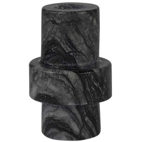 Mette Ditmer Marble Lysestage H7 cm, Grå