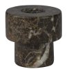 Mette Ditmer Marble Lysestage 5,5 x H5 cm, Brun