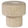 Mette Ditmer Marble Lysestage 5,5 x H5 cm, Sand