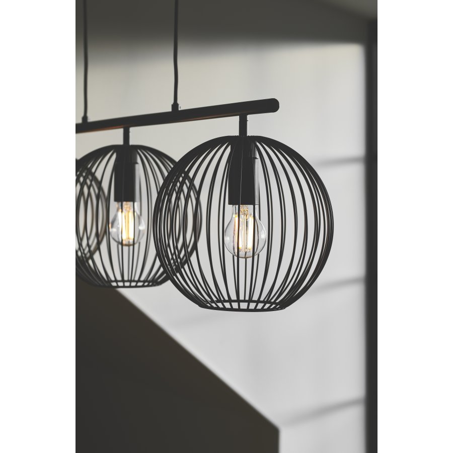 Nordlux Beroni Pendelleuchte �25 cm, Schwarz