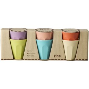 RICE Espressokop 6 stk. 8 cl, Multi