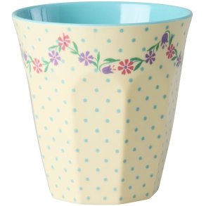 RICE Krus 25 cl, Dots and Flowers