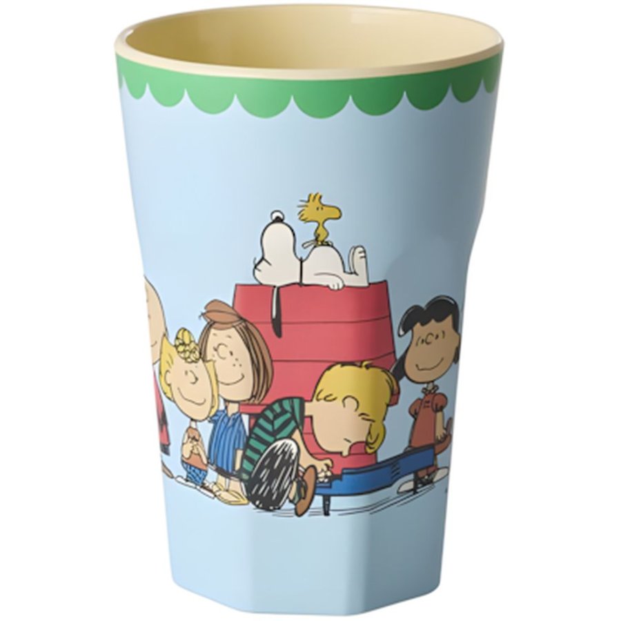 RICE KIDS Kop 40 cl, Snoopy/Soft Blue