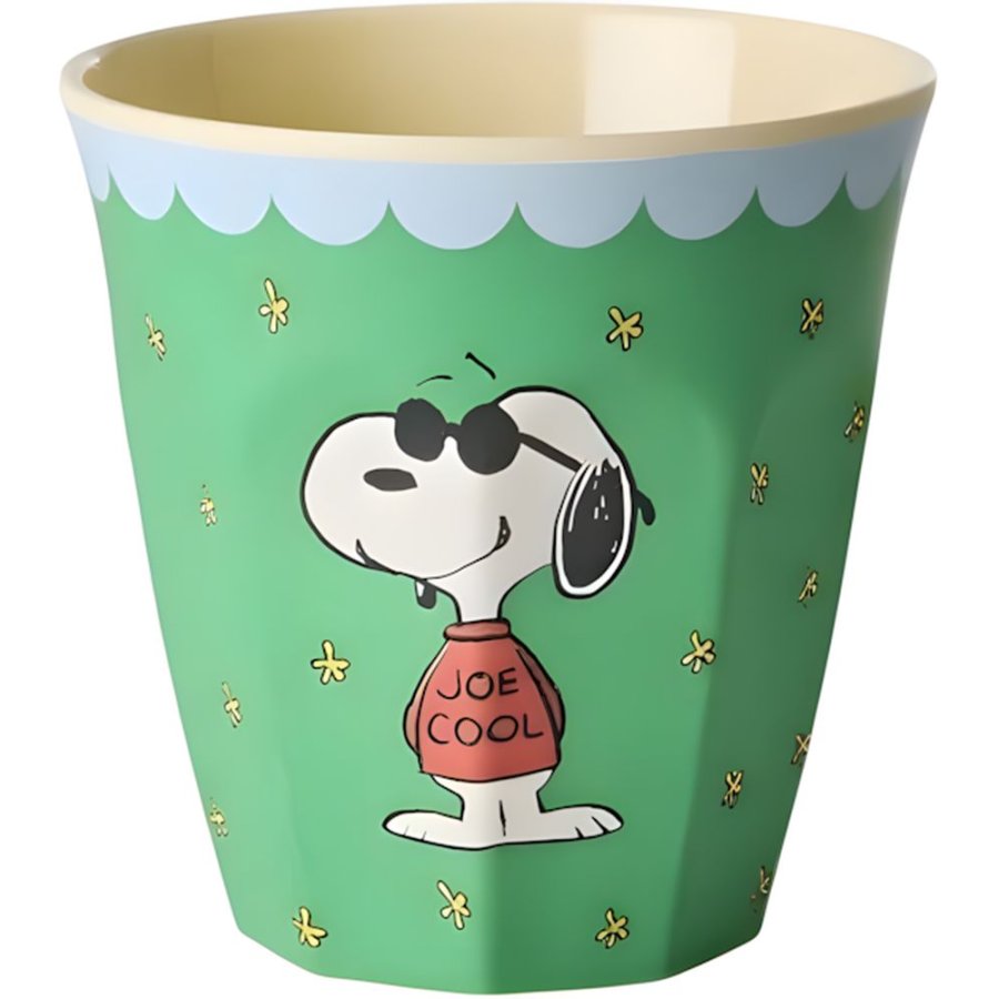 RICE KIDS Kop 25 cl, Snoopy/Gr�n
