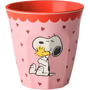 RICE KIDS Tasse 25 cl, Snoopy/Pink