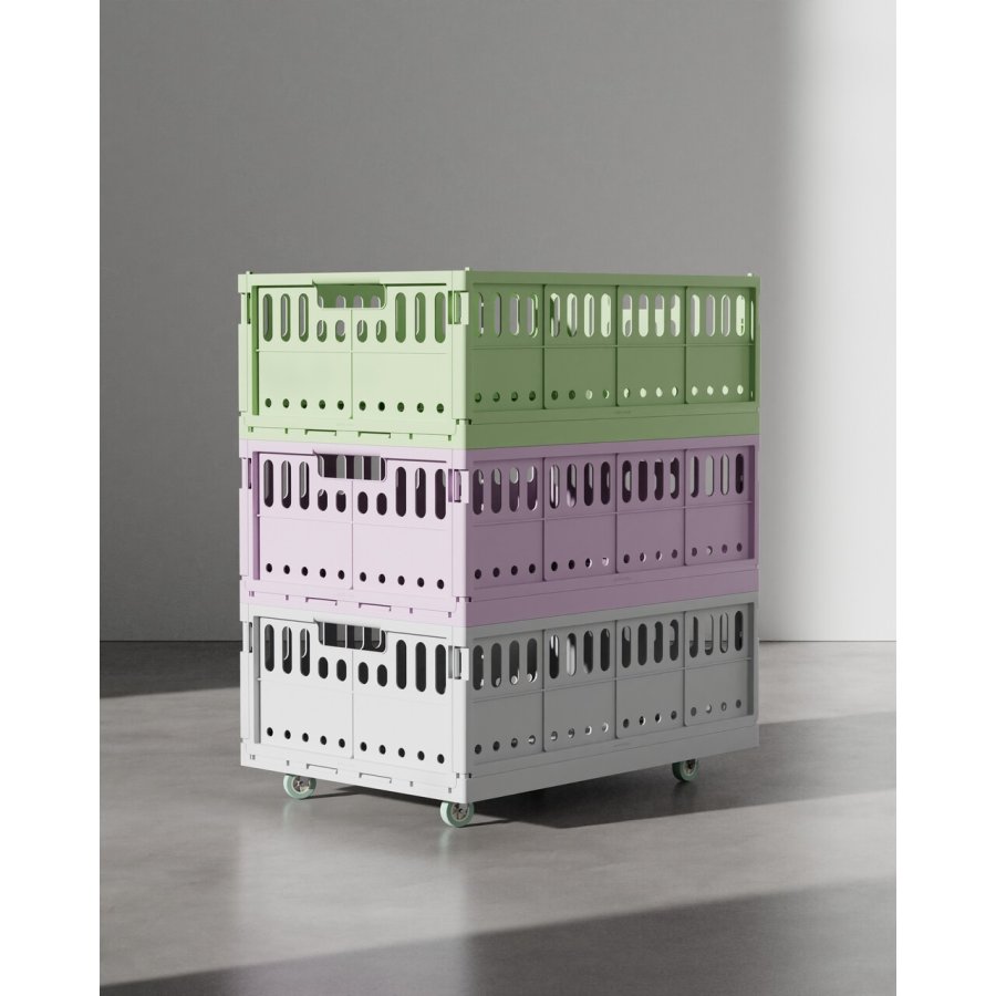 made crate Rollen Set, 4 Stck fr Faltkiste MAXI