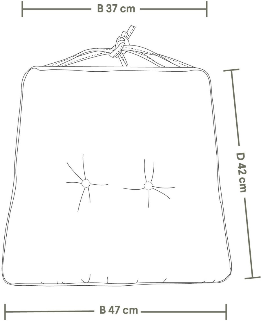 Mandalay Marguerite Gartenauflagen, Khaki