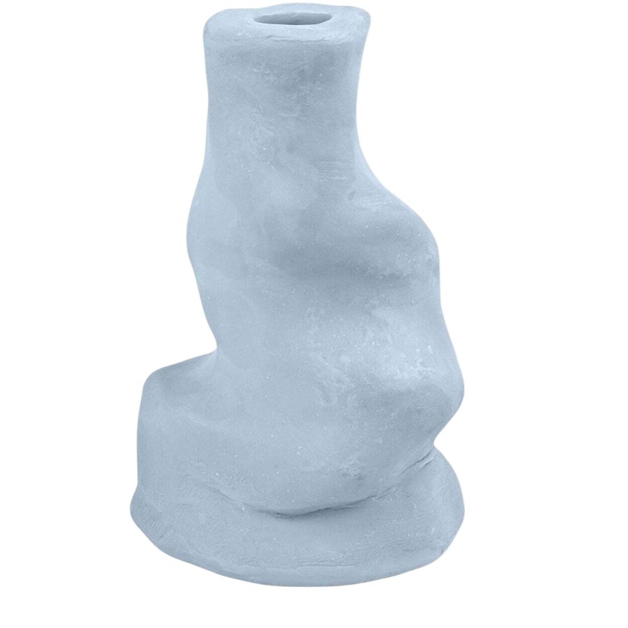Mette Ditmer Art Piece Kerzenhalter H10 cm, Hellblau