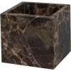 Mette Ditmer Marble Cube 8,5 cm, Brun