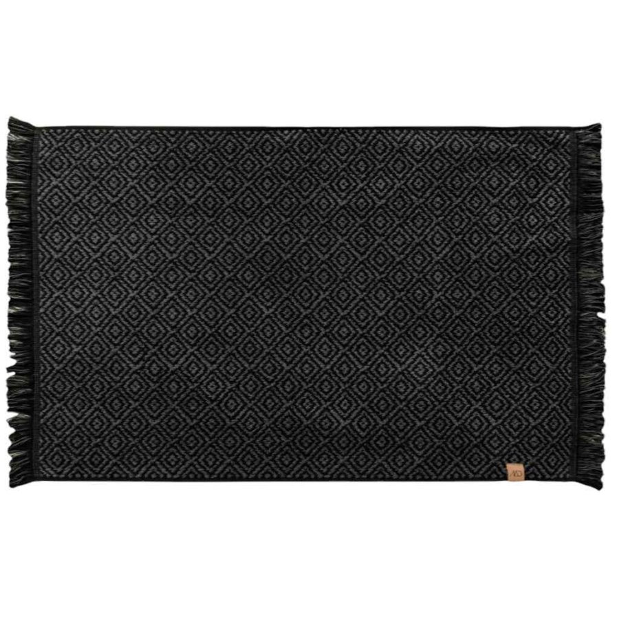 Mette Ditmer Morocco Bademtte 80 cm, Black/Grey