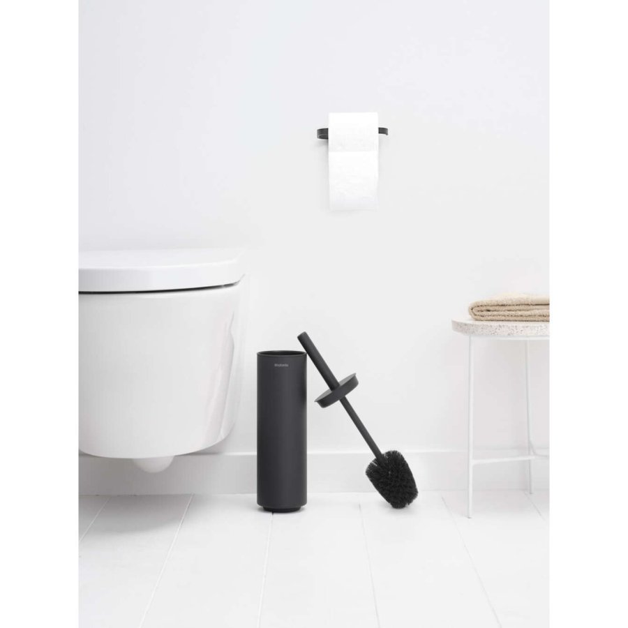 Brabantia Mindset Toiletbrste m. Holder, Mineral Infinite Grey