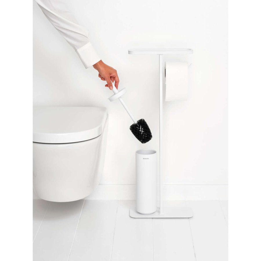 Brabantia Mindset Toilet Butler, Mineral Fresh White